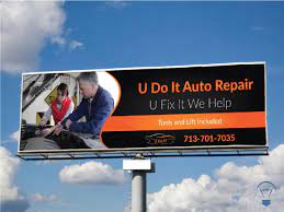 Auto Repair Billboard Billboard Design Auto Repair Mechanic Life