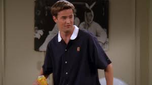 Chandler bing is a character from friends. Nike Men S Short Sleeve Shirt Worn By Matthew Perry Chandler Bing In Friends Season 4 Episode 3 The One With The Cuffs 1997