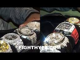 Floyd mayweather flexes $18 million usd watch on instagram: Floyd Mayweather Flosses Million Dollar Watches Insane Collection Of One Of A Kind Timepieces Youtube
