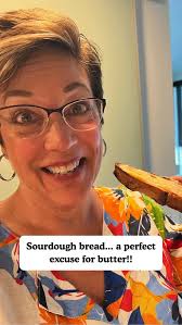 Traditionally fermented sourdough? ✅ Half a stick of better? ✅ Living my  best life right here, folks. 🧈#noregrets