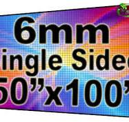 Digital Business Sign - LED signs for business - Single Sided -50" x 100" -  5 Year Warranty