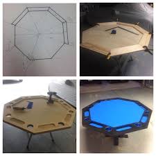 Homemade Poker Table Under 150 Pokertable Octagon Poker Table Diy Octagon Poker Table Poker Table Plans