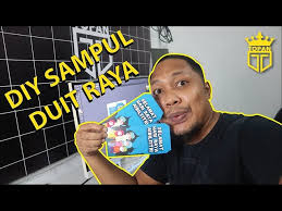 Kita buat sendiri lagi bagus! Diy Sampul Duit Raya Youtube