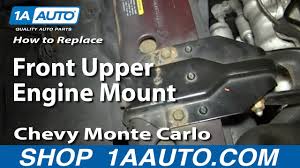 I made this video last year in 2014, i just forgot to upload it to youtube lol, hello and welcome to fordmustang98guy and today i give you all a full in. How To Replace Torque Strut Bracket Mount 95 05 Chevy Monte Carlo Youtube