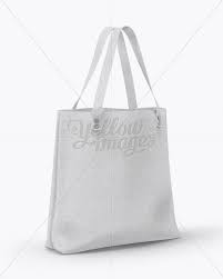 Leather Bag Mockup Half Side View In Apparel Mockups On Yellow Images Object Mockups Bag Mockup Leather Shopper Bag Clothing Mockup