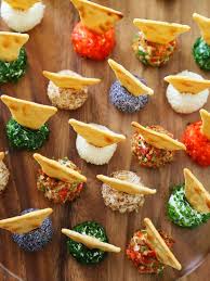 Fingerfood Schnell Partyhappchen Kaseballchen Kracker Garnieren Fingerfood Fingerfood Schnell Fingerfood Rezepte Schnell