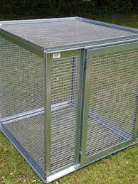volia re exta c rieure 1x1x1m toit grillaga c cielterre commerce voliere exterieur toit grandes portes