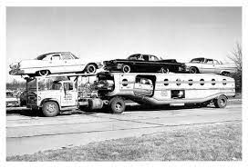 Dealer Bound 1960 Dodge Carrier Mopar Monday Old Dodge Trucks Car Carrier Vintage Cars
