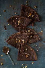 Crepes Au Cacao Sauce Chocolat Au Lait Cacahuetes Au Caramel Chocolat Chocolat Au Lait Cacao