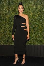 The event benefits young people of girls inc. Tribeca Slayfest Lala Anthony Slays In Balmain With Hubby Carmelo Anthony Zoe Kravitz Kid Cudi Hit The Scene Young Black And Fabulous Lala Anthony Lala Anthony Style Dress And Heels