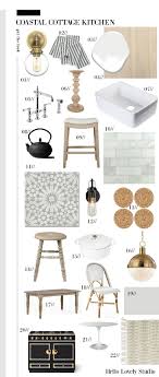 Explore the nuances of the farmhouse kitchen style and see how various features can add touches of vintage charm to your kitchen with this design inspiration mood board. Modern Coastal Cottage Interior Design Inspiration Get The Look Hello Lovely