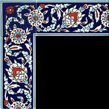 10x20 Cini Bordurler Islami Sanat Tezhip Sanat