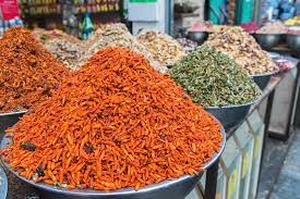 Middle eastern our staff at our retail store in seattle's historic pike place market has the pleasure of visiting with customers from all over the world. Spices In A Middle Eastern Market Photograph By Alexandre Rotenberg