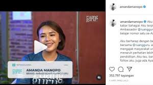 Check spelling or type a new query. Terpilih Jadi Brand Ambassador Ruangguru Ini Harapan Amanda Manopo Tribunnews Com Mobile