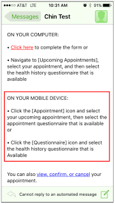 Health History Questionnaires App Austin Regional Clinic