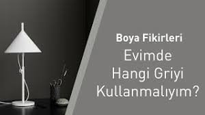 Daha önce röfle yaptırdıktan kısa bir süre vazgeçip üzerine boya yaptırmak istemiştim. Boya Fikirleri Evimde Hangi Griyi Kullanmaliyim Youtube