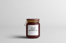 Download Jam Jar Mockup Jam Jar Jar Jam PSD Mockup Templates