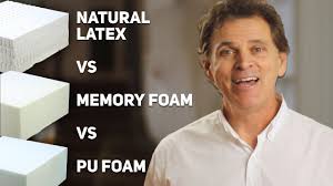 Memory Foam Vs Natural Latex Vs Pu Foam Youtube