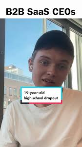 The 19-year-old high school dropout Oliver Edholm who has built a company  worth hundreds of millions🇸🇪🚀 #fyp #saas #b2bsaas #entrepreneur #techtok