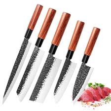 Poultry shears, 8x 4.5 in. 4pcs Hand Forged Japanese Knife Set Chef Knife Sushi Sashimi Salmon Fillet Knife Set Stainless Steel Kitchen Cooking Tools Best Promo 0cb905 Goteborgsaventyrscenter