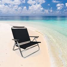 A folding chair that will not only fit into the back of your car with ease but also provide comfortable seating. Wholesale Top Quality Ow R20 New Aluminum Double Armrest Folding Beach Chair Black Ow R20 New Aluminum Double Armrest Folding Beach Chair Black Manufacturer Supplier