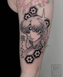 Sesshomaru Vibes Tattoo By Kodiellistattoos Sleeve Tattoos Anime Tattoos Sleeve Sesshomaru Tattoo