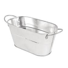 Olympia Rectangular Galvanised Steel Tub Gf249 Buy Online At Nisbets