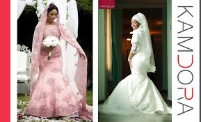 Uk cheap 2021 wedding dresses, your day! Modern Muslim Bridal Dresses Kamdora