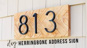 Find many great new & used options and get the best deals for butterfly & 2.5 inch mailbox numbers modern font custom mailbox stickers 2 pc at the best online prices at ebay! How To Make A Diy House Number Youtube