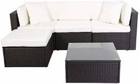 See more ideas about rattan sofa, rattan, outdoor furniture sets. Gartenmobel 5 Tlg Schwarz Poly Rattan Sofa Lounge Sitzgruppe Grau Braun Sitzgarnitur Garten Garnituren Sitzgruppen Apostilla Co
