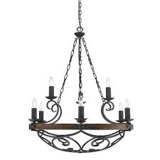 Its pattern is often recognizable, that would be, postpone indirectly to real objects, or perhaps be unique and unrecognizable. Golden Lighting 1821 9 Bi Madera Chandelier 9 Light Steel Wood Metal In Variety Of Style 39 Inches High By 34 5 Inches Wide