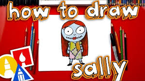 How To Draw Cartoon Sally From Nightmare Before Christmas