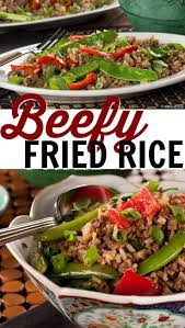 Beefy Fried Rice Recipe Ground Beef Recipes Healthy Fried Rice Ground Beef Recipes For Dinner