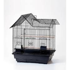 oripet cin evi modeli papagan kafesi siyah 47x36x58 cm papagan kafes cin