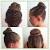 Braid Into Bun Half Up Half Down
