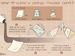 How To Remove Coffee Stains From Carpet