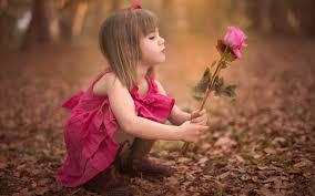 What you need to know is that these images that you add will neither increase nor decrease the speed of your computer. Cute Little Girl Holding Rose Flower Wallpaper Cute Wallpaper Better