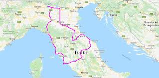 Mappa umbria e marche / mappa stradale regionale umbria e marche. Vivendo Salendo Mappa Viaggio Emilia Romagna San Marino Marche Umbria E Toscana