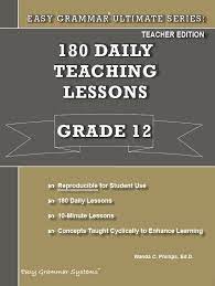 Ultimate Series Grade 12 Easy Grammar Systems