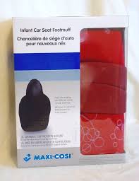 Maxi Cosi Infant Car Seat Footmuff Ic095int Intense Red Brand New Maxicosi Maxi Cosi Infant Car Seat Baby Car Seats Car Seats