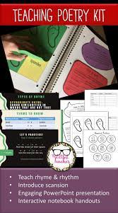 Introduce Your Students To The Mechanics Of Poetry With This Engaging Fully Animated Powerpoint Presentation An Teaching Poetry Teaching Interactive Notebooks