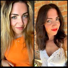 Spring Bright prima e dopo! La donna Spring Bright ha come dominante  l'altissima intensità e un alto livello di contrasto. Il sottotono è caldo.  Si tratta di donne castane dagli occhi chiari,