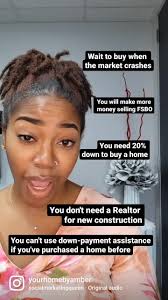 Okay let's address the elephant in the room 🐘👇🏾, 1️⃣ You can't use  down-payment assistance if you've purchased a home before