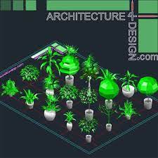 60 Autocad 3d Trees And Shrubs Models Dwg File 3d Tree Autocad Autocad Drawing