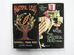 The Grateful Dead Movie + Downhill From Here Alpine Valley VHS Concert Tape  Set | eBay