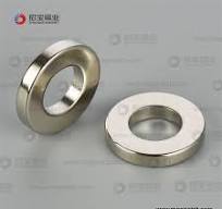Ring Shape Nickel/Nicuni Coated NdFeB Magnet for Industrial - Hole
