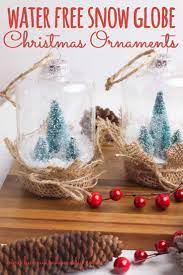 Our team designs unique items you can't find anywhere else. Water Free Snow Globe Ornament Diy Hunny I M Home