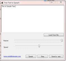 It provides two functional modules. Free Text To Speech Media Freeware Download