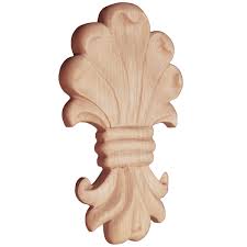 Flex trim offers decorative wooden rosettes in a variety of sizes and styles. Fleur De Lis Wood Applique Wood Carvings Wood Rosettes