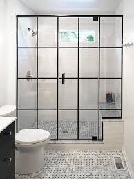 A glass panel door is simply having a single or multiple windows arranged in a pattern. Grid Designs Creative Mirror Shower